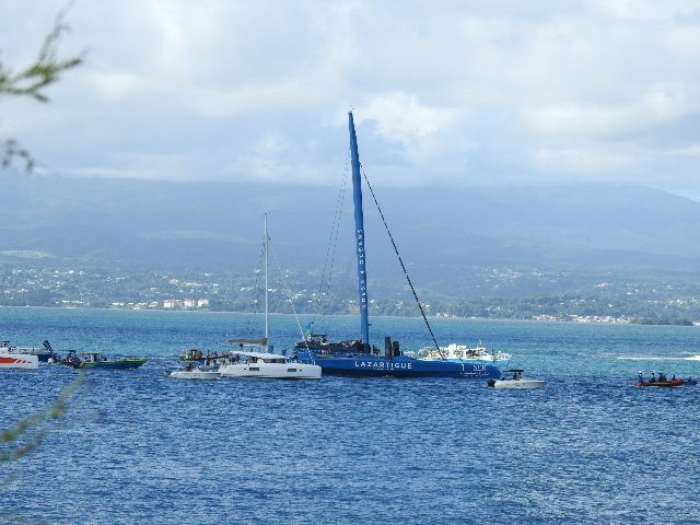 Route du rhum arrivée de gabart